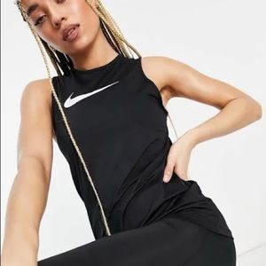 Nike open back workout tank